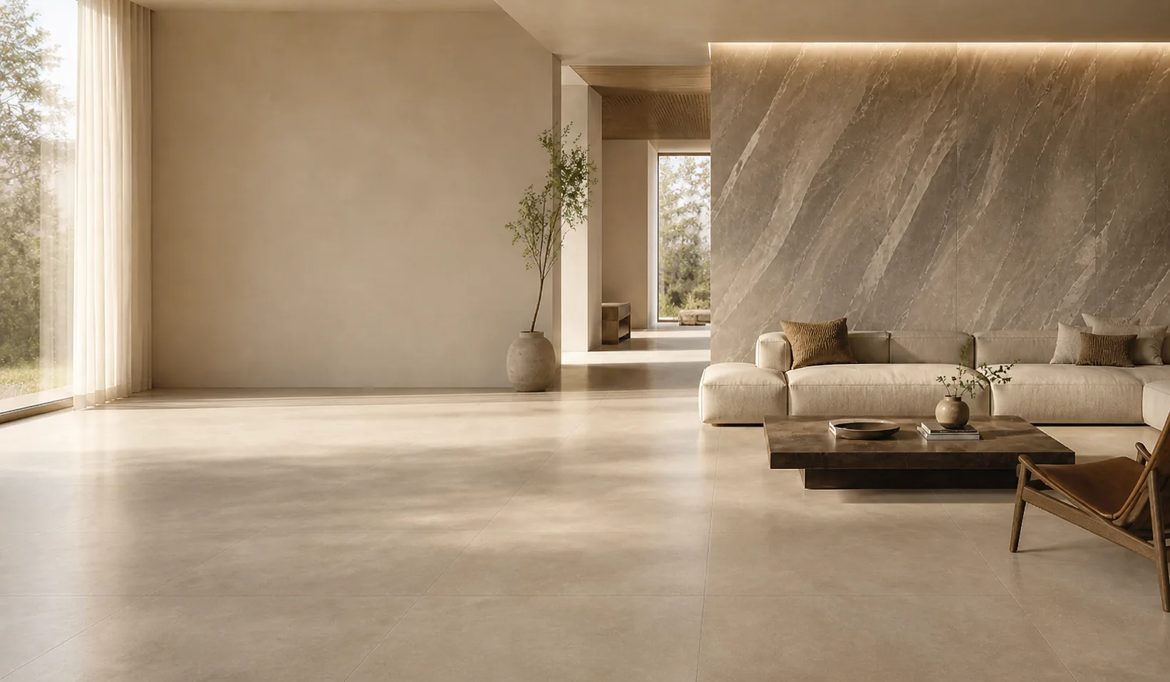 BMI tile collections and showroom